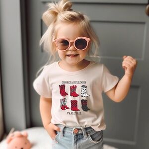 Georgia Bulldogs vs All Y’all Toddler Tee